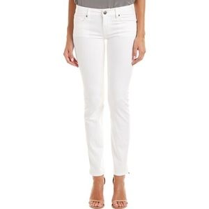 Cabi slimmy white pants size 4 stretch
